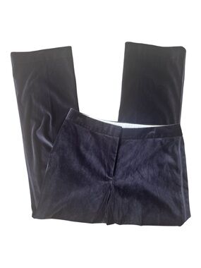 Lands’ End Velvet Pants Size 10x31 Deep Black